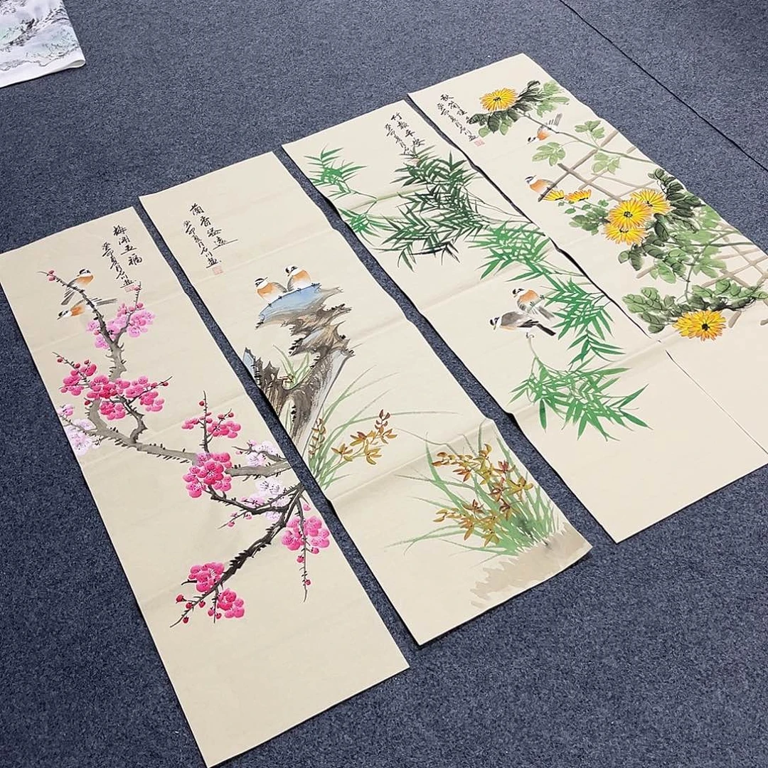 国画国画老师作品