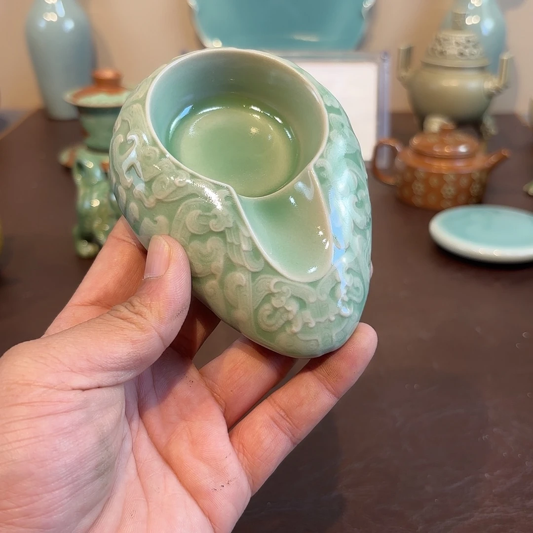 瓷片龙泉青瓷福利青瓷