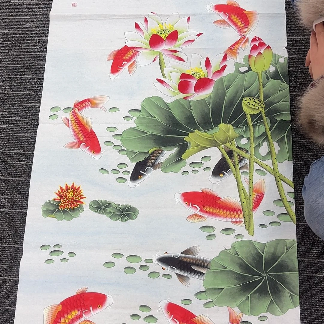 国画国画作品纯手绘