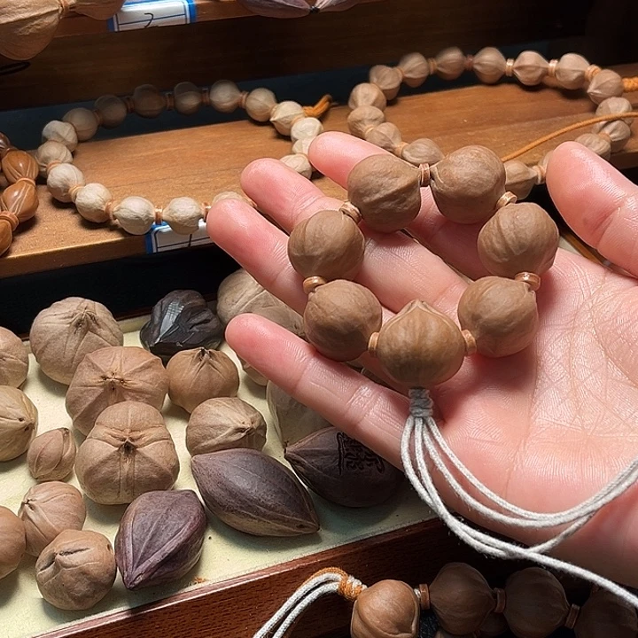 ****g橄榄核手串/手链三花核2.0尺寸