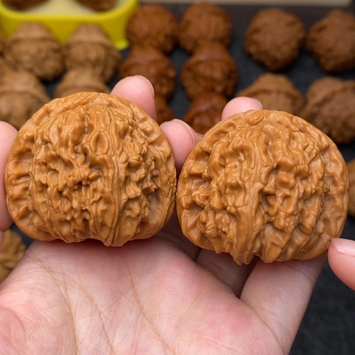 文玩核桃把件狮子41