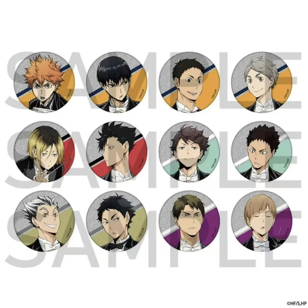 【日谷】排球少年音乐会换底闪吧唧盲盒（默认代拆）