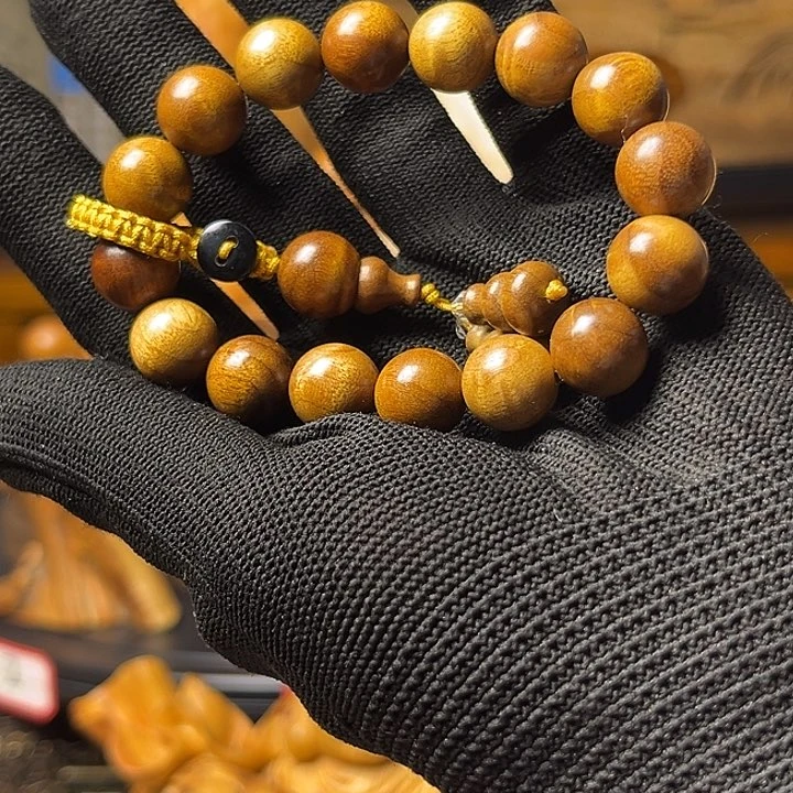 金丝楠金丝楠木1.2手串