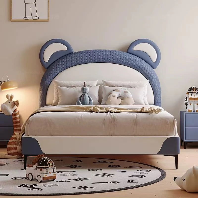 【忆家工厂】考拉床 源头现代奶油风儿童男女学生高颜值网红儿童床