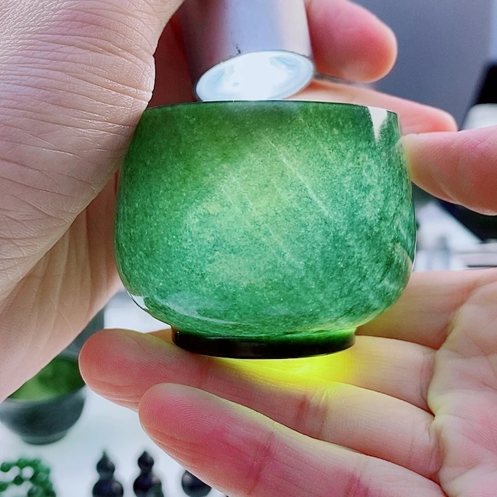 未镶嵌和田玉（青玉）把件