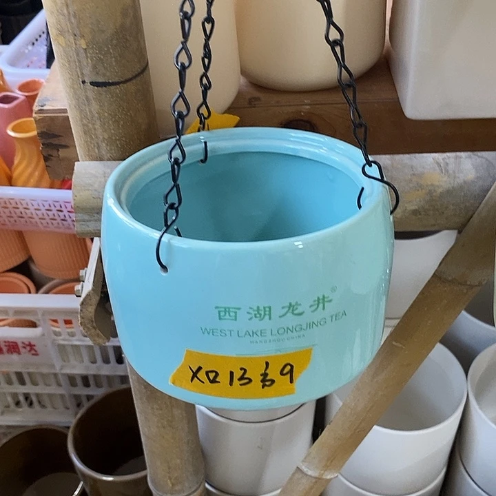 摆件陶盆有孔 微瑕介意勿拍