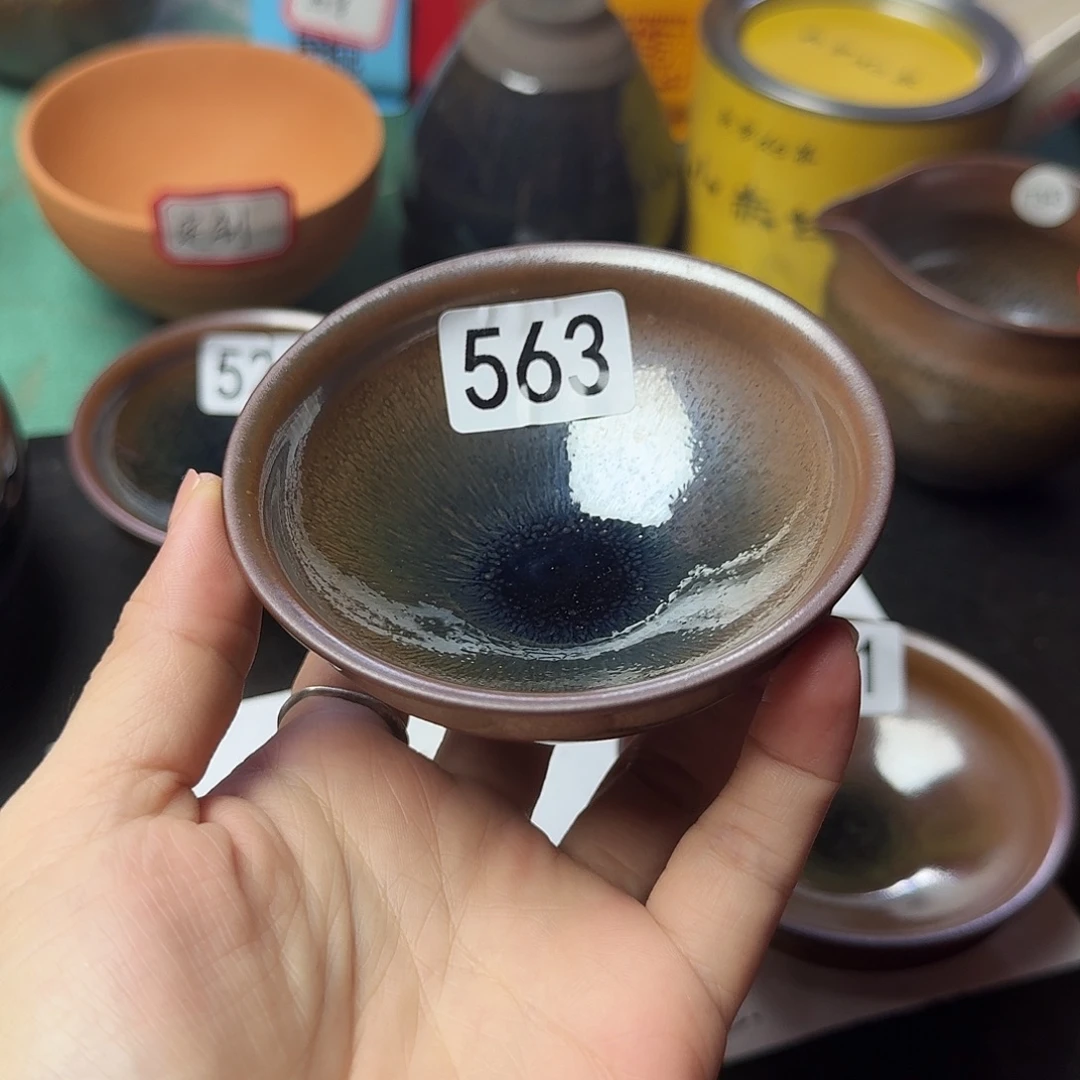 茶盏563 秋罗龙窑柴烧手工主人杯