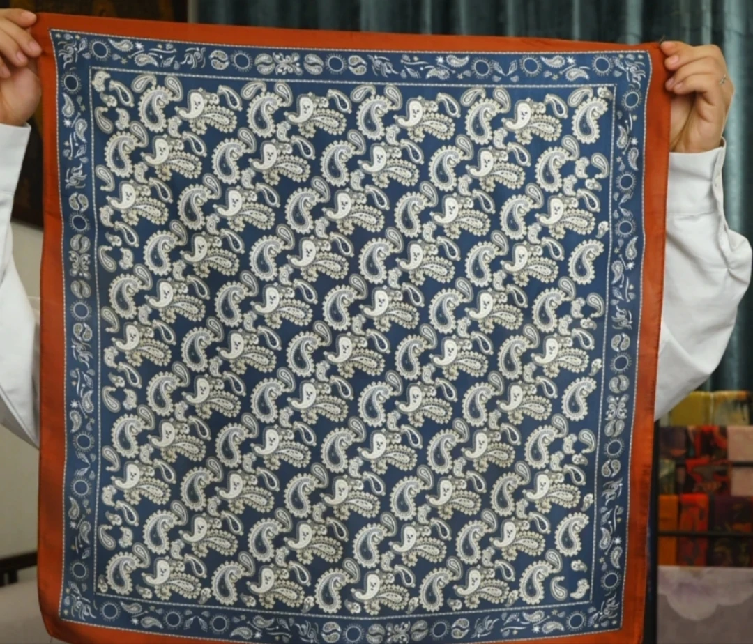 （834）“明星章若楠同款”春夏季大方巾西丽纱气质百搭防晒丝巾夏天