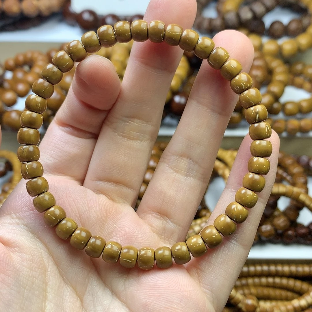 【闪购商品】紫金鼠手串6*5纯肉弧切