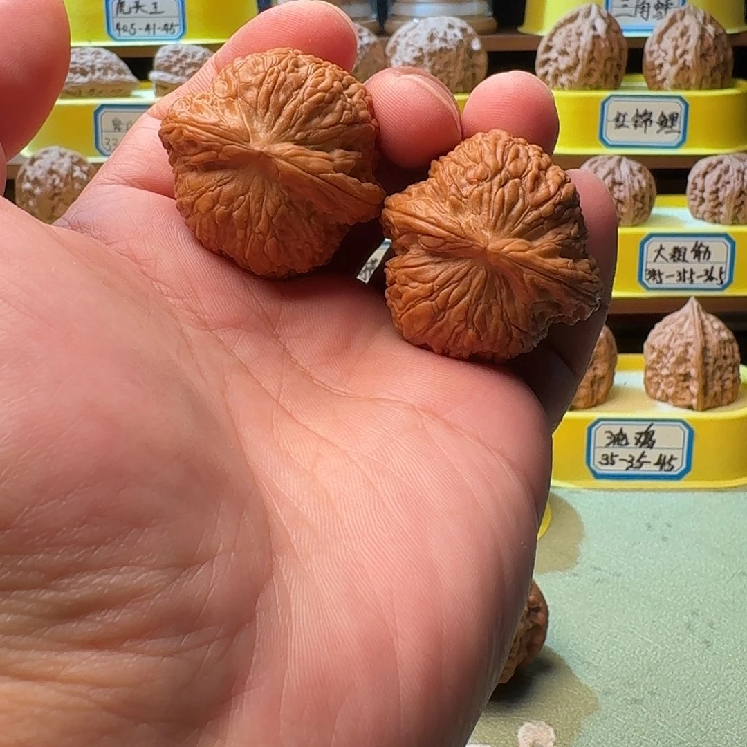 文玩核桃吊坠平底锅37.8全品