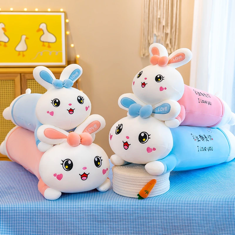 兔子表白生日送睡觉抱枕床上布娃娃女生公仔大号超大毛绒玩具大号