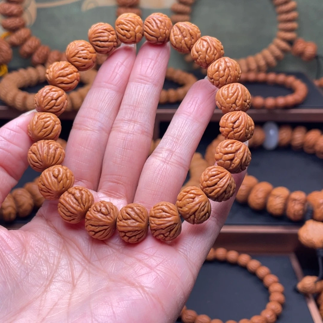 桃核手串13火焰纹