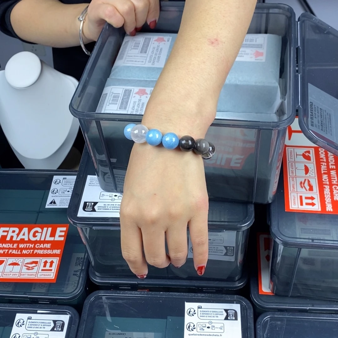 水晶银S925镶嵌手链