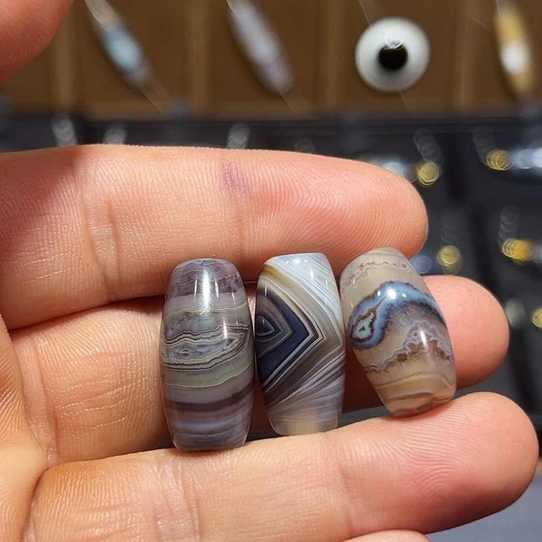 青***业玛瑙/玉髓未镶嵌颈饰