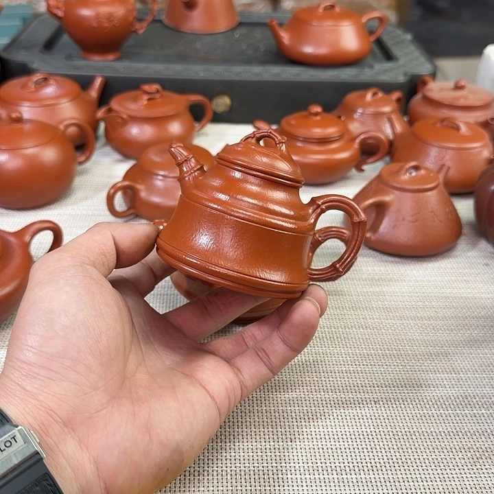 皮***德壶紫砂全手工制作竹鼎