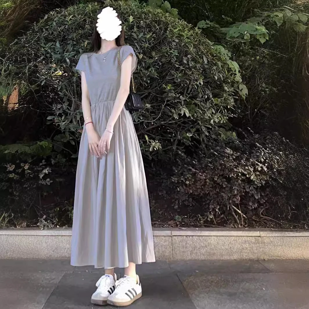 显瘦气质初恋小众森系仙女裙！法式高级感夏季新款，广州产棉涤面料