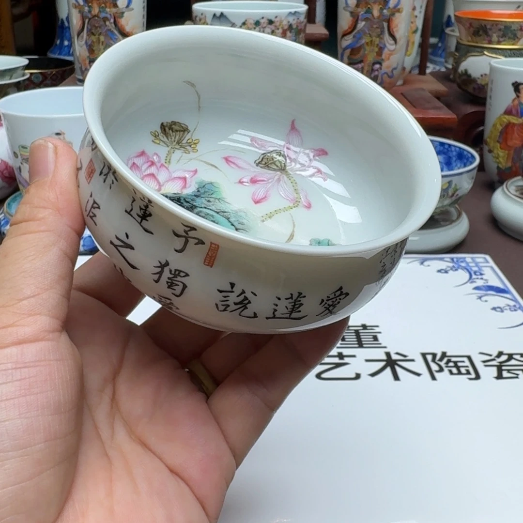 景德镇手工手绘展示