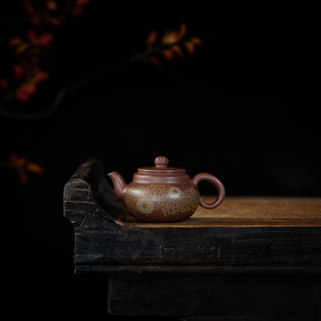 福豹（三）范陶琦制 底槽清 110cc 家用紫砂壶泡茶茶壶