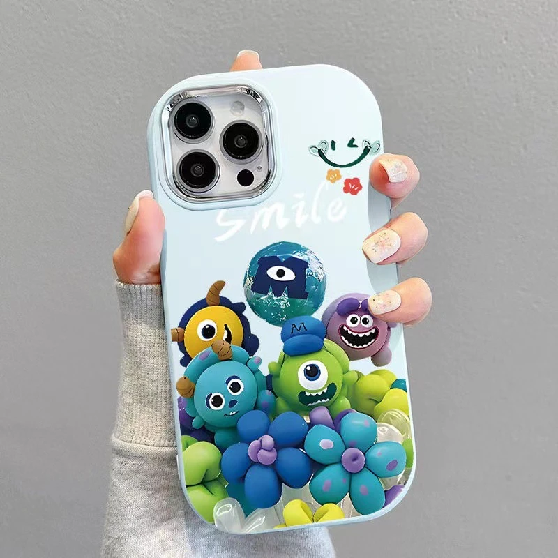 卡通独眼适用苹果16promax14iphone15手机壳13卡通12可爱11手机套