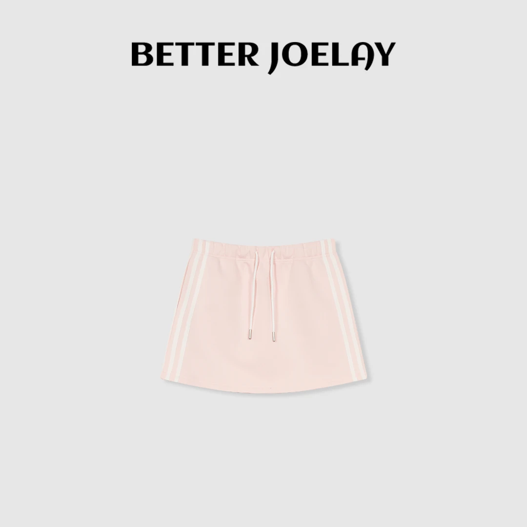 BETTERJOELAY-【知春晚】时尚休闲短裙百搭半身裙学院风Z7533