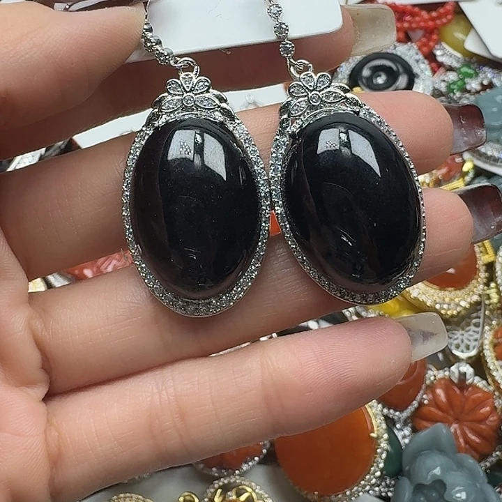 翡翠未镶嵌项链翡翠