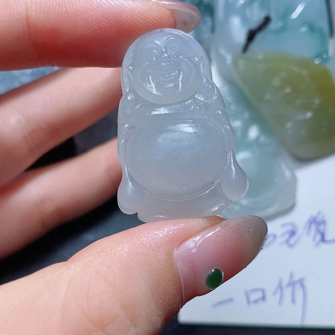 定制翡翠未镶嵌毛货付款后联系客服确认抛光
