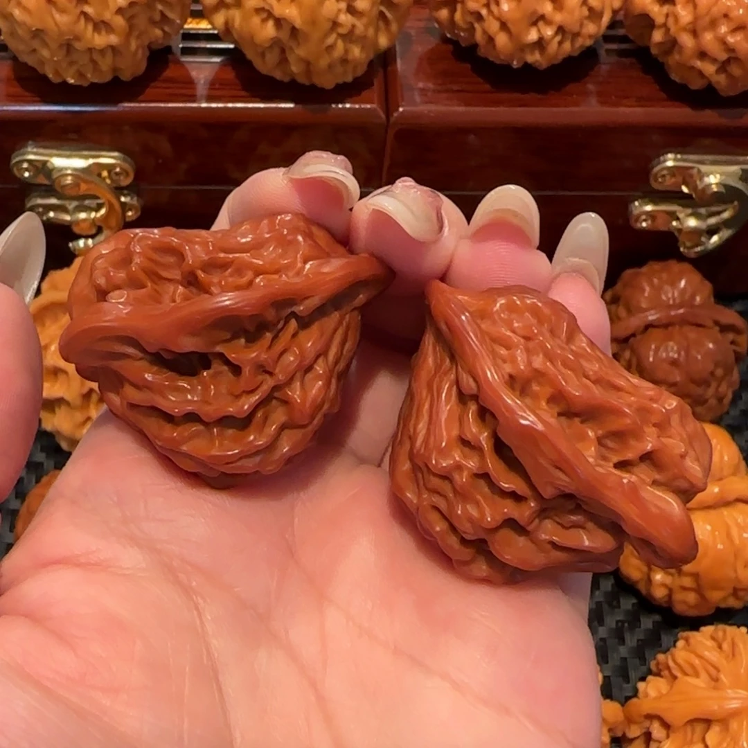 文玩核桃吊坠盘山小鸟34精品2900