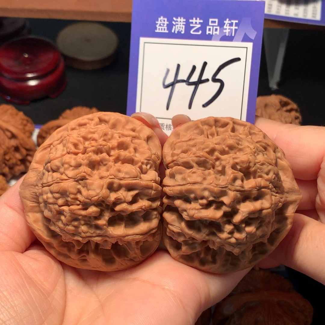 文玩核桃把件445官帽5.6