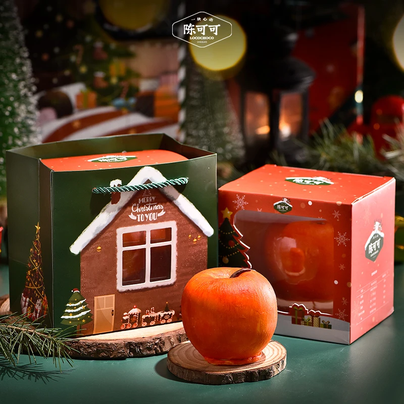 陈可可「多元化巧克力味覺品牌」圣诞苹果型巧克力甄选礼盒