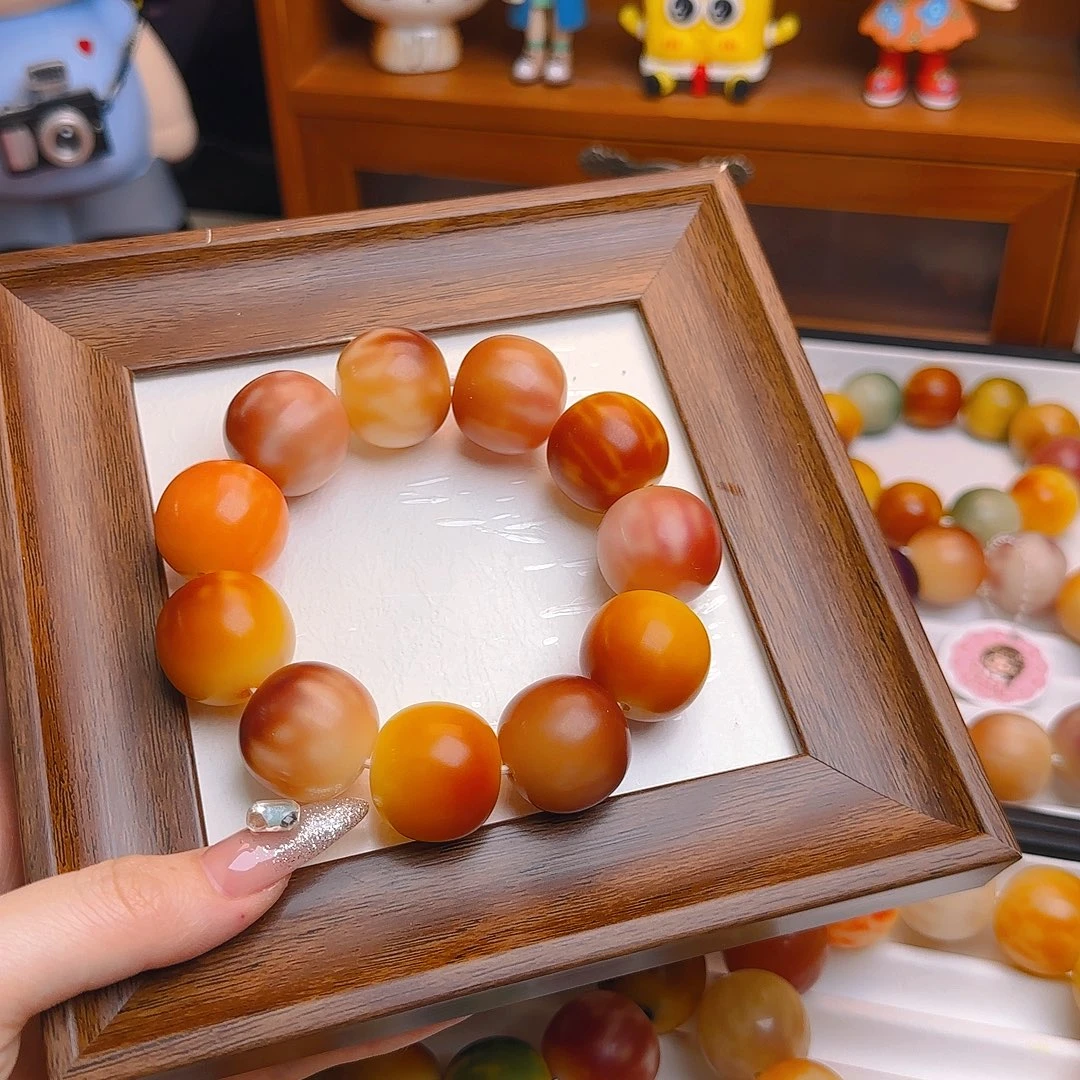 手串菩提根/象牙果卡23干磨苹果