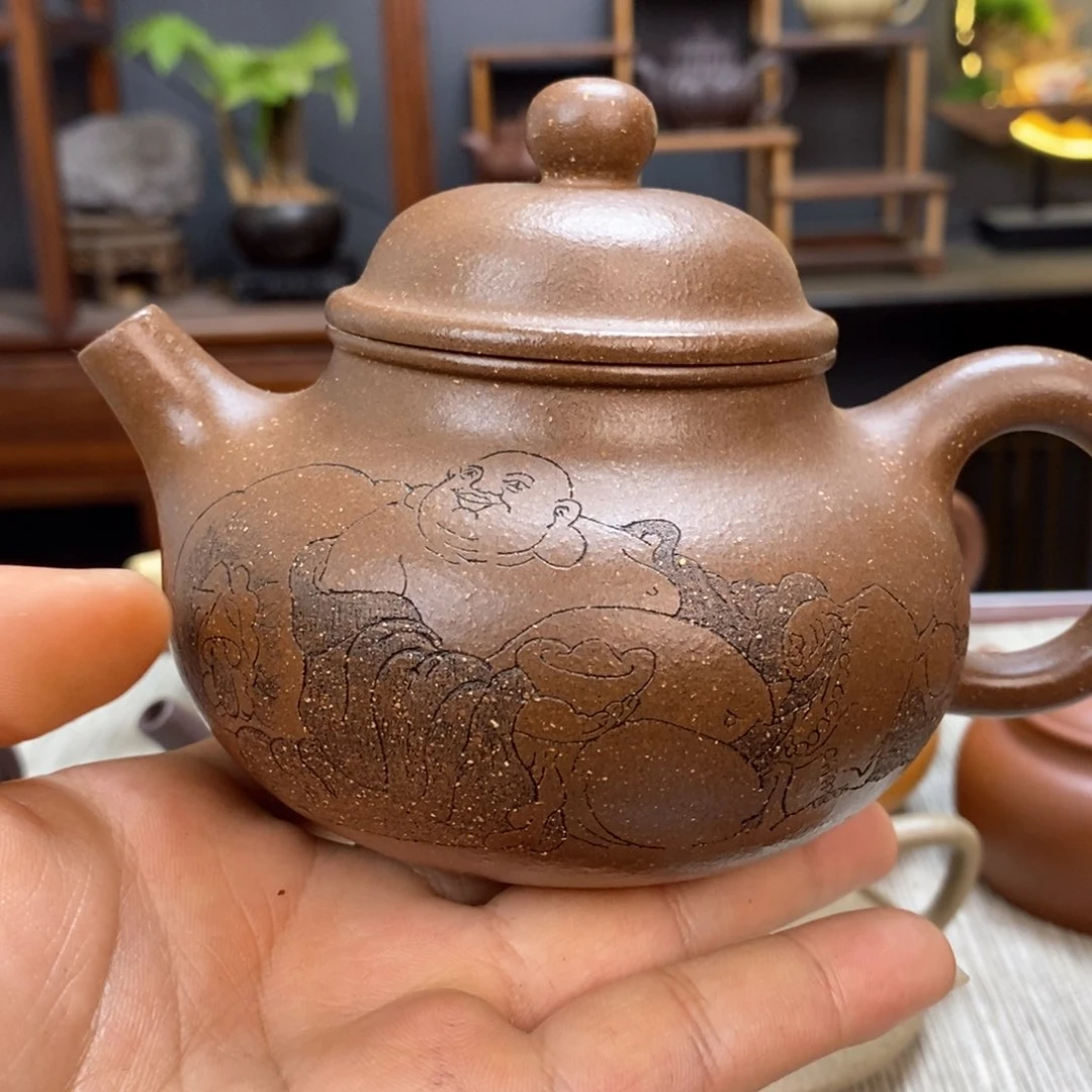 紫泥茶壶容量280毫升