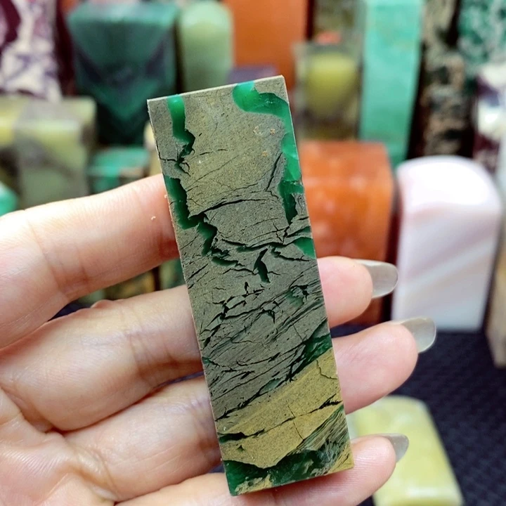 青田石印石楚*四川石头