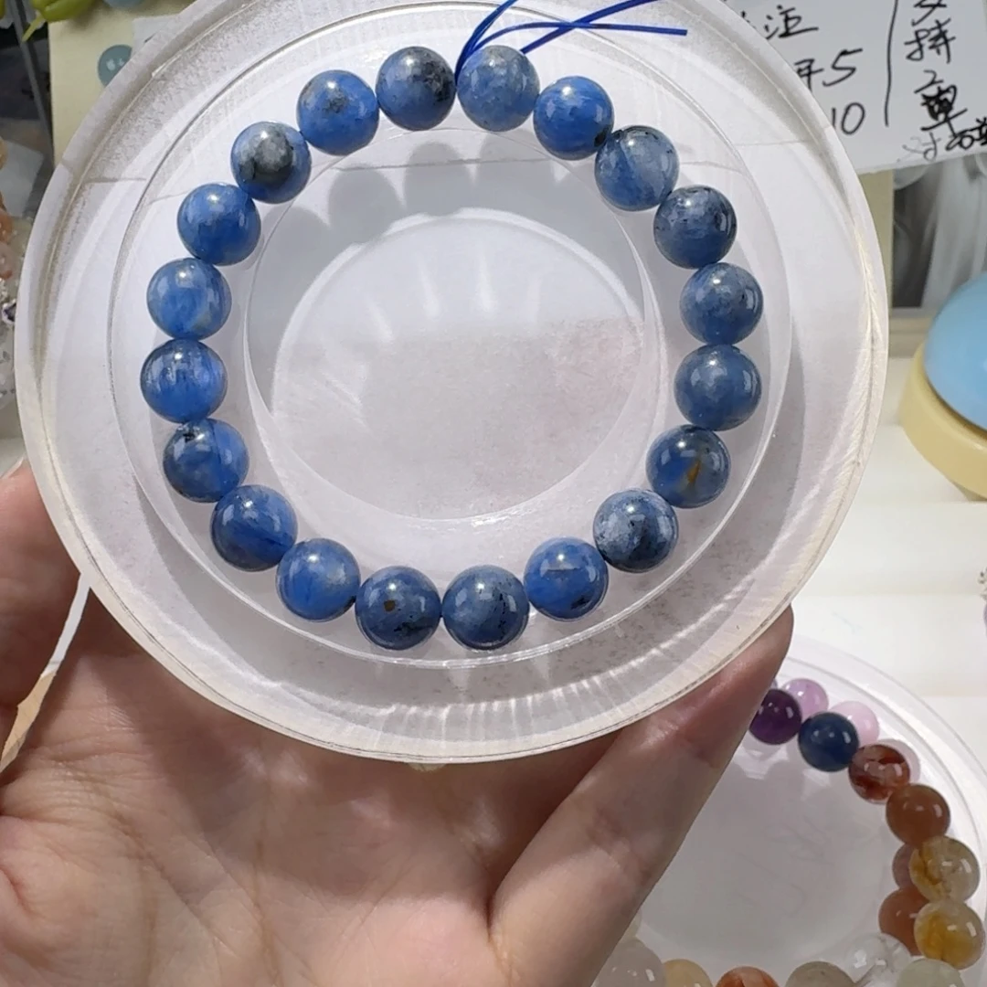 烟晶手链银S925镶嵌