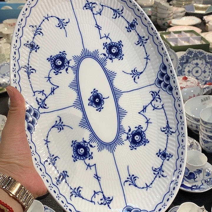 瓷片点心盘点心盘