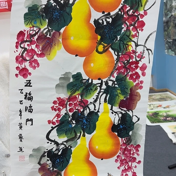 国画国画手绘作品