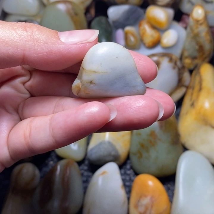 和田玉未镶嵌挂件10