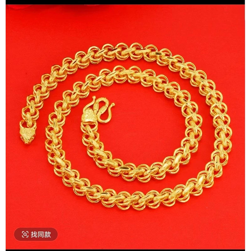 泰链霸气休闲风首饰原创设计链子男士