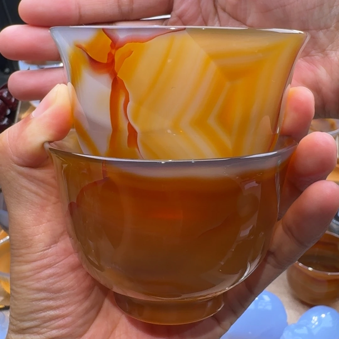 《***》定制玛瑙玛瑙茶杯