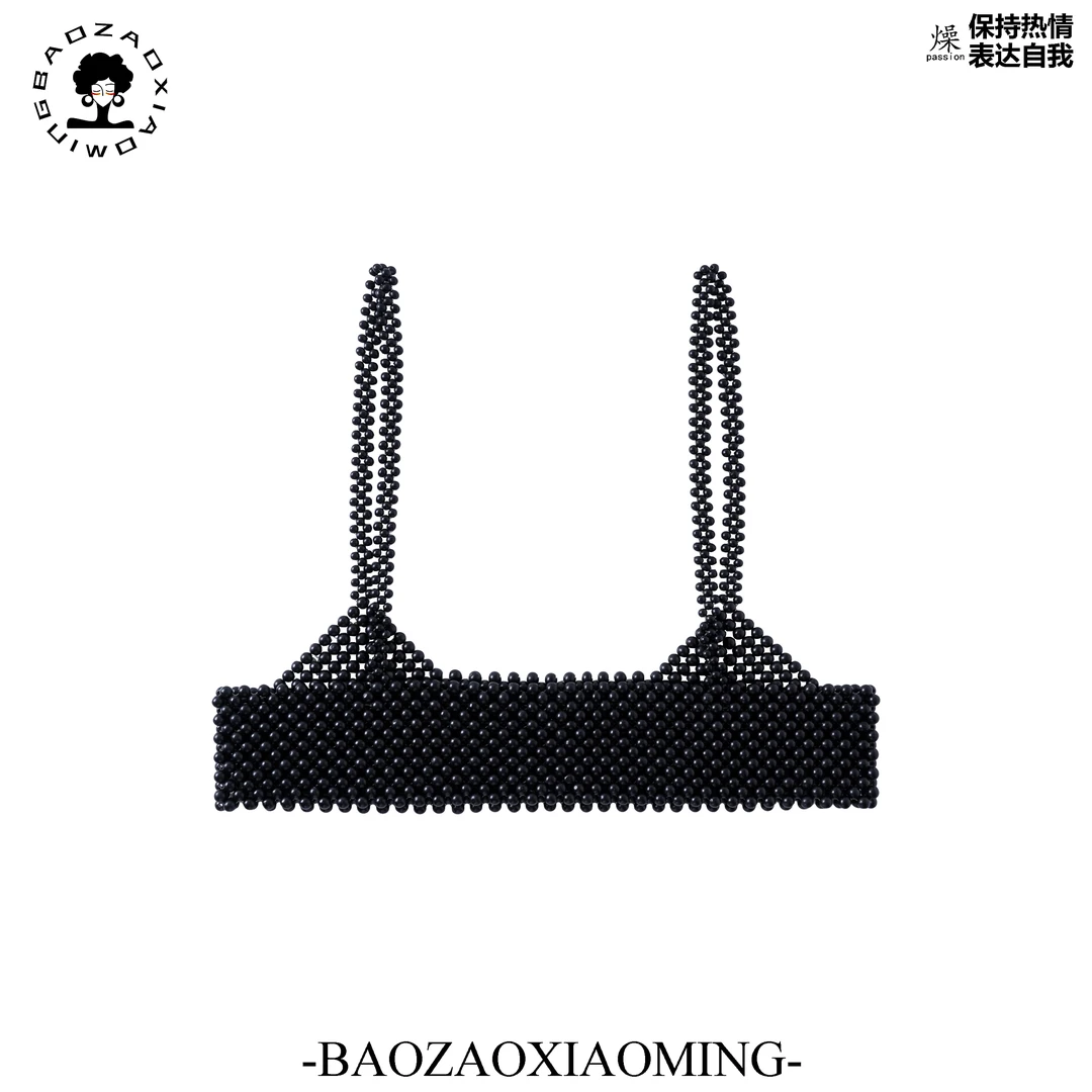 暴躁小明   重手工艺手工珠珠吊带背心时尚百搭单品（新版）/5056