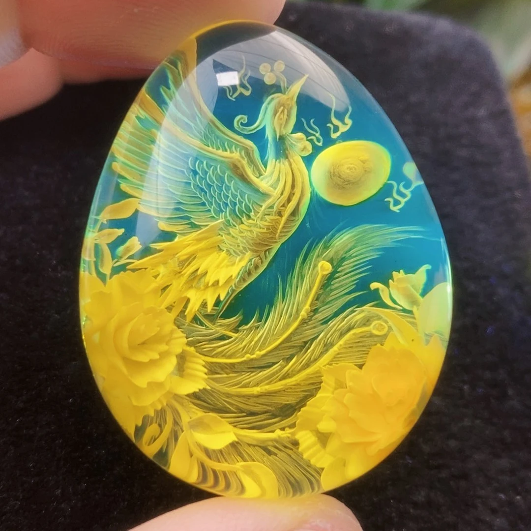 【闪购商品】金珀吊坠(不含链)未镶嵌