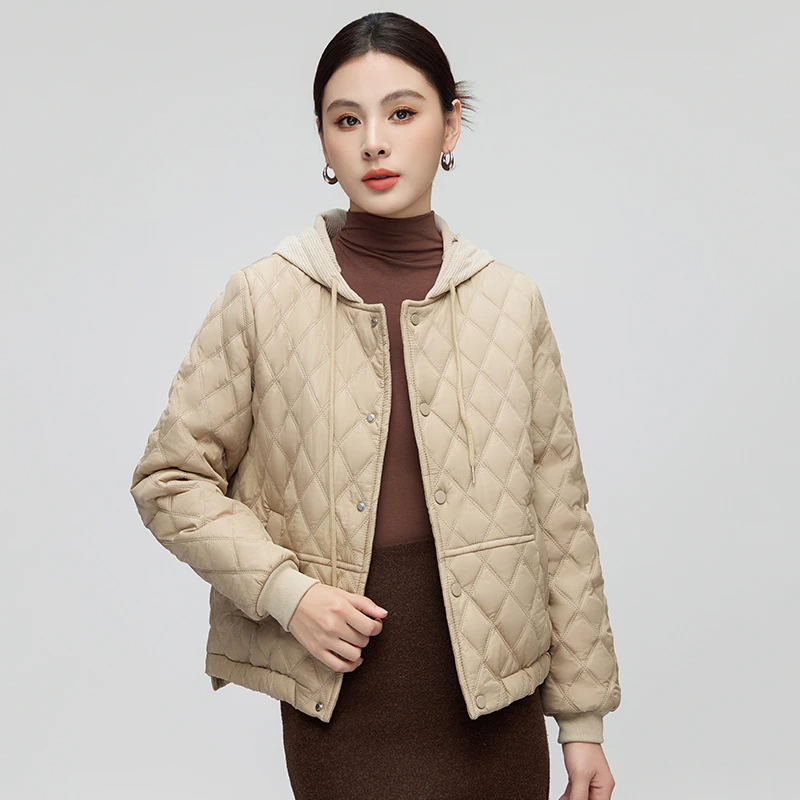 秋季新款棉服女士短外套韩版宽松女士小个子棉袄薄款棉衣