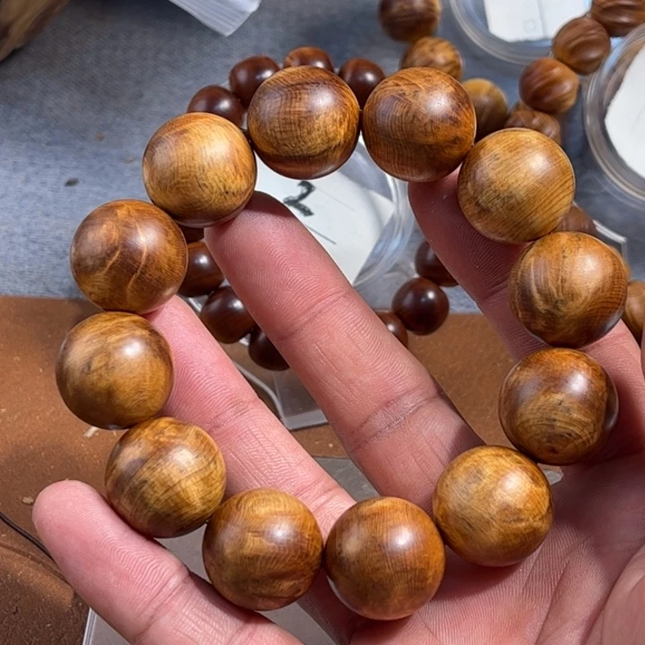 中***人手串/手链柏木2.0黑金龙胆闪电