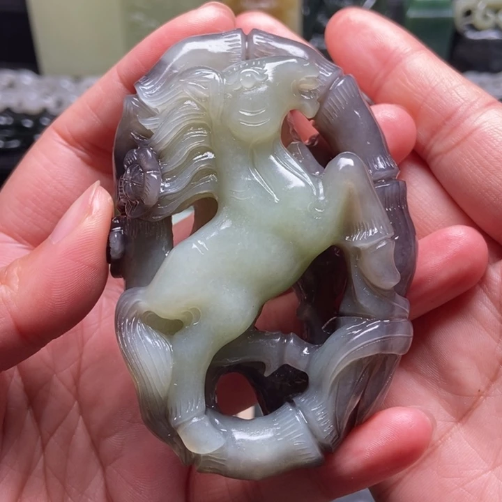 颈饰未镶嵌和田玉一*乐