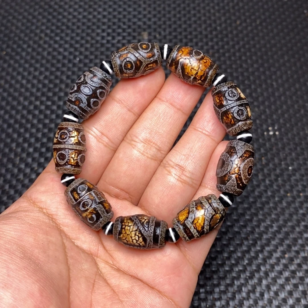 三***峰玛瑙/玉髓未镶嵌手链