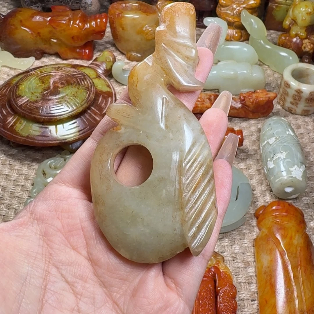 白玉菩提吊坠挂件