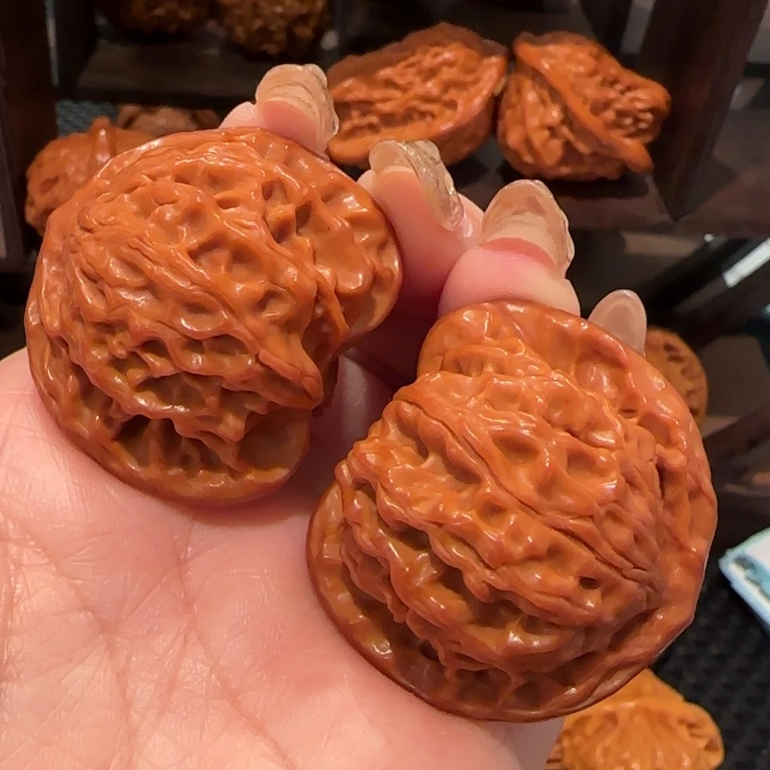 桃核吊坠盘山粗筋38精品692