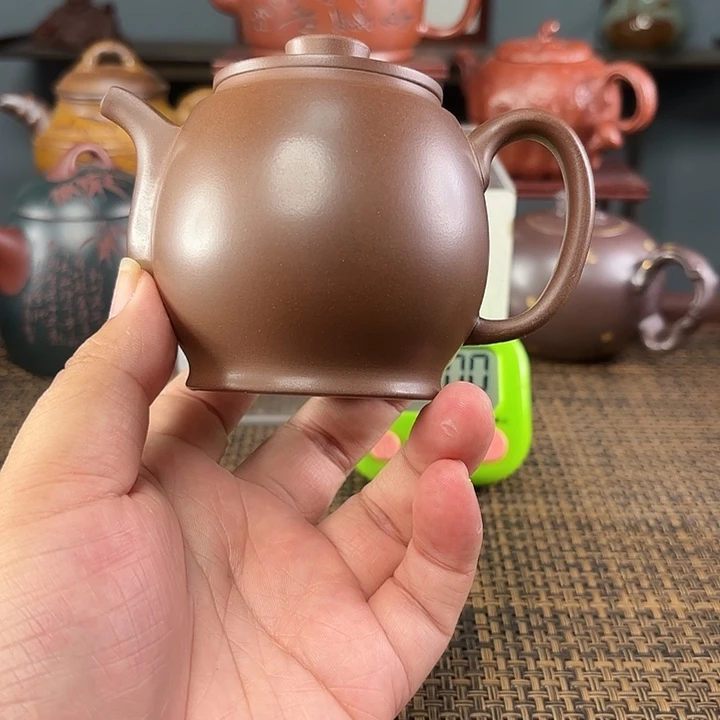 曾***2茶壶紫砂宜兴原矿泥料手工紫砂壶