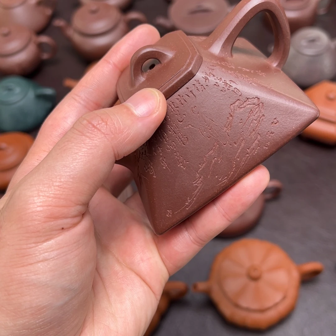 福***管紫砂茶壶宜兴紫砂壶的制作