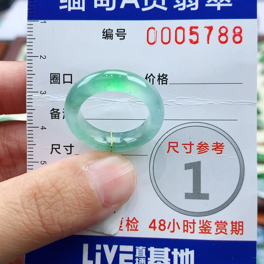 宝****未镶嵌戒指翡翠15号