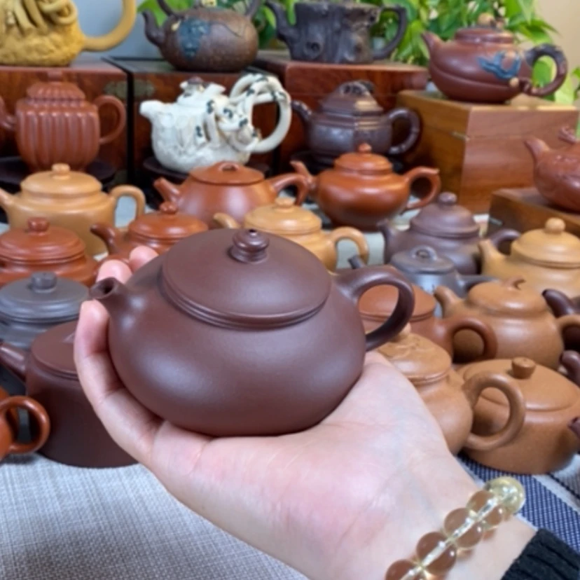 【闪购商品】茶壶紫砂寒江170毫升